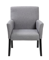 Boss Box Arm Guest, Accent or Dining Chair w/Black Base (B659-MG) Each