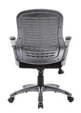 Boss Ribbed High Back Mesh Chair (B6756-BK) Each