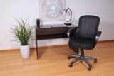 Boss Ribbed High Back Mesh Chair (B6756-BK) Each