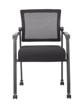 Boss Mesh 4-Legged Guest Chair (B6889R-BK) Each