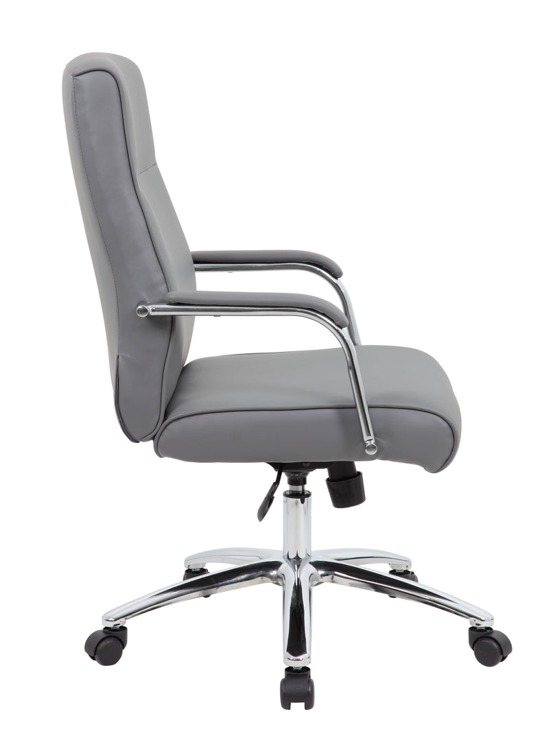 Boss Modern Executive Conference Chair, Gray (B696C-GY) Each