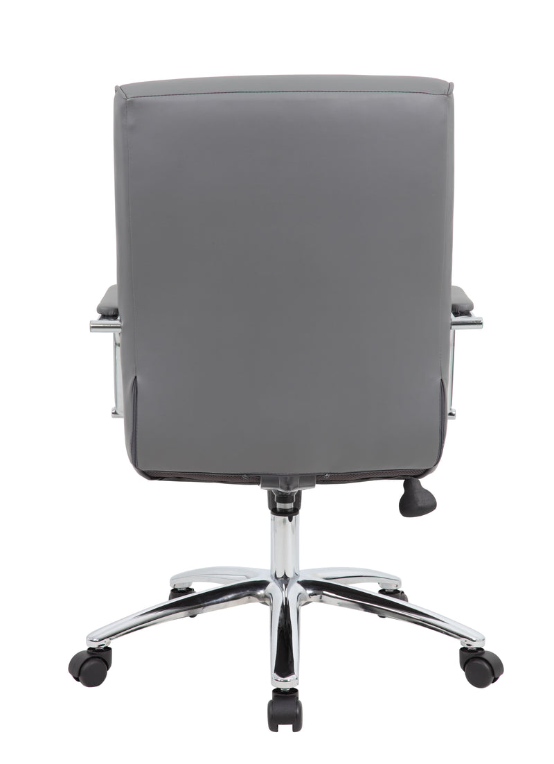 Boss Modern Executive Conference Chair, Gray (B696C-GY) Each
