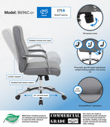 Boss Modern Executive Conference Chair, Gray (B696C-GY) Each
