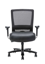 Boss Mesh Heavy Duty Chair, 400 lb weight capacity (B699-BK) Each