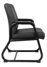 Boss Heavy Duty Antimicrobial Vinyl Guest Chair (B709) Each
