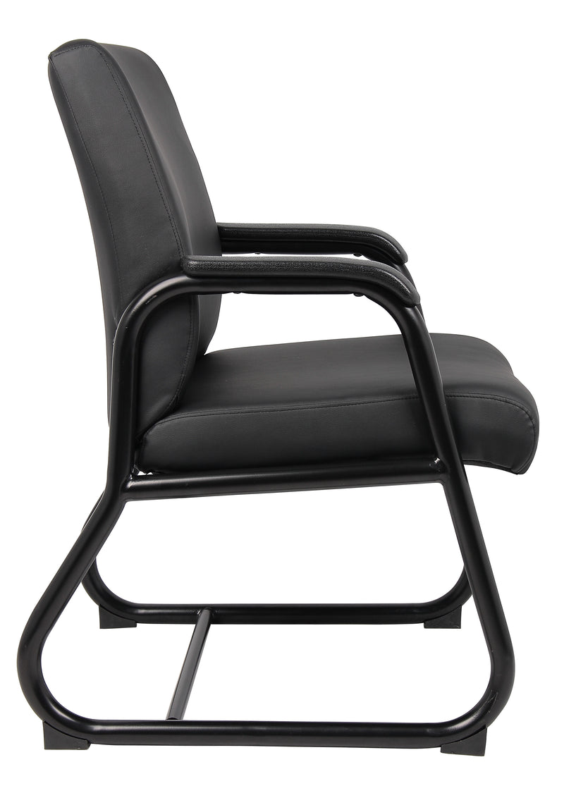 Boss Heavy Duty Antimicrobial Vinyl Guest Chair (B709) Each