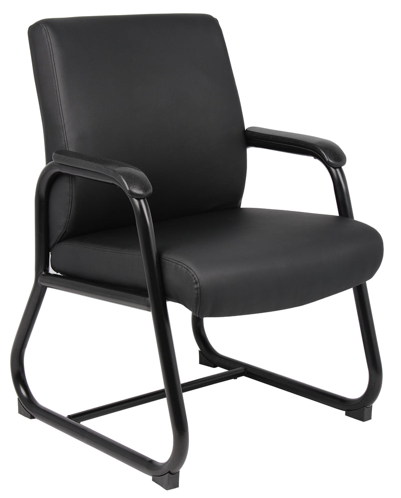 Boss Heavy Duty Antimicrobial Vinyl Guest Chair (B709) Each