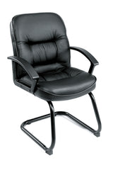 Boss Mid Back LeatherPlus Guest Chair (B7309) Each