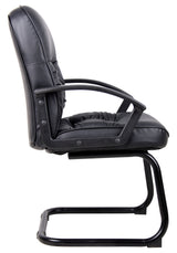 Boss Mid Back LeatherPlus Guest Chair (B7309) Each