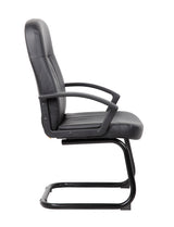 Boss Executive Leather Budget Guest Chair (B8109) Each