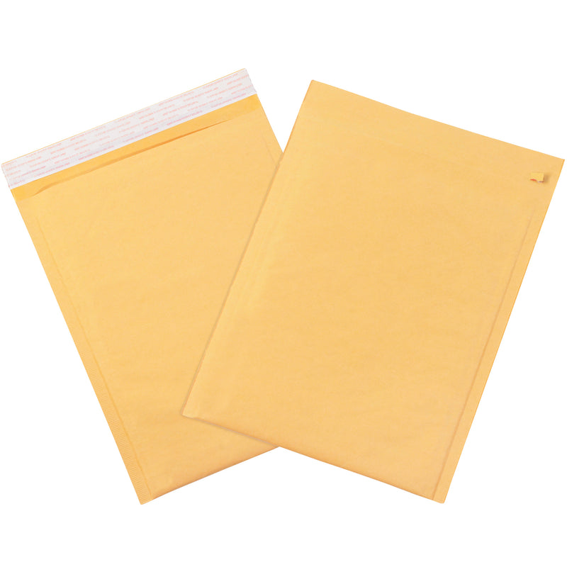 7 1/4 x 12" Kraft #1 Self-Seal Bubble Mailers w/Tear Strip (B854SSTT) Case Of 100