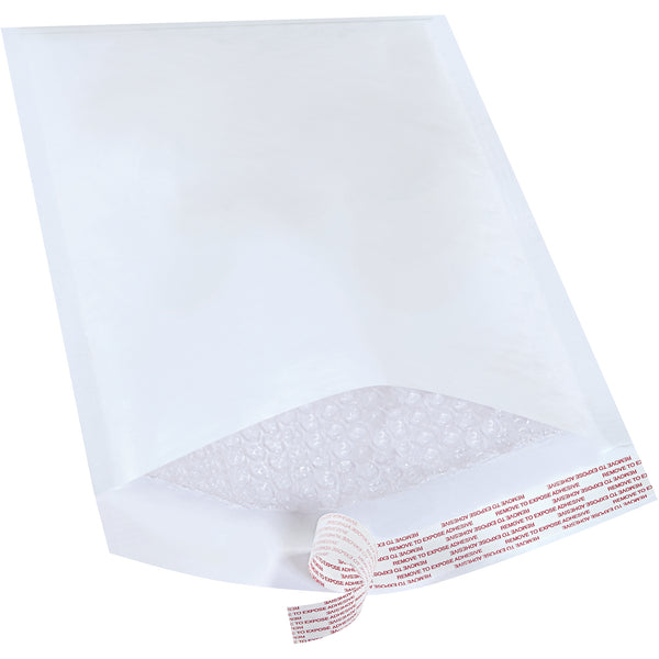 8 1/2 x 14 1/2" White (25 Pack) #3 Self-Seal Bubble Mailers (B856WSS25PK) Case Of 25