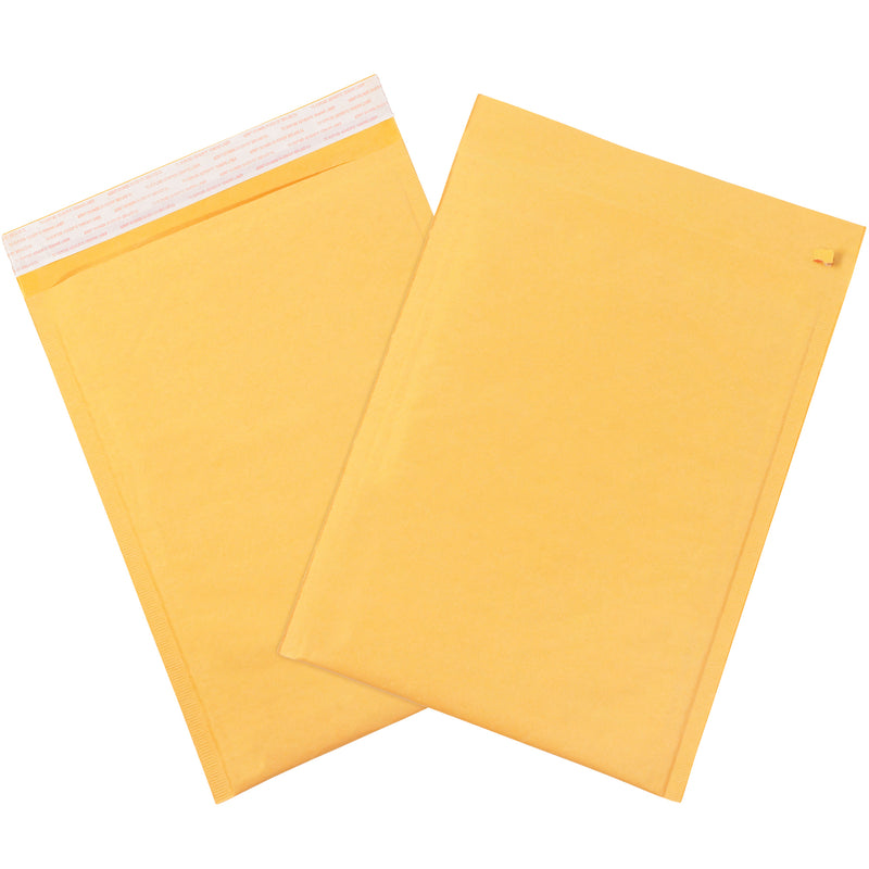 12 1/2 x 19" Kraft #6 Self-Seal Bubble Mailers w/Tear Strip (B859SSTT) Case Of 50