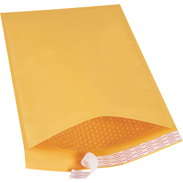 12 1/2 x 19" Kraft #6 Self-Seal Bubble Mailers (B859SS) Case Of 50