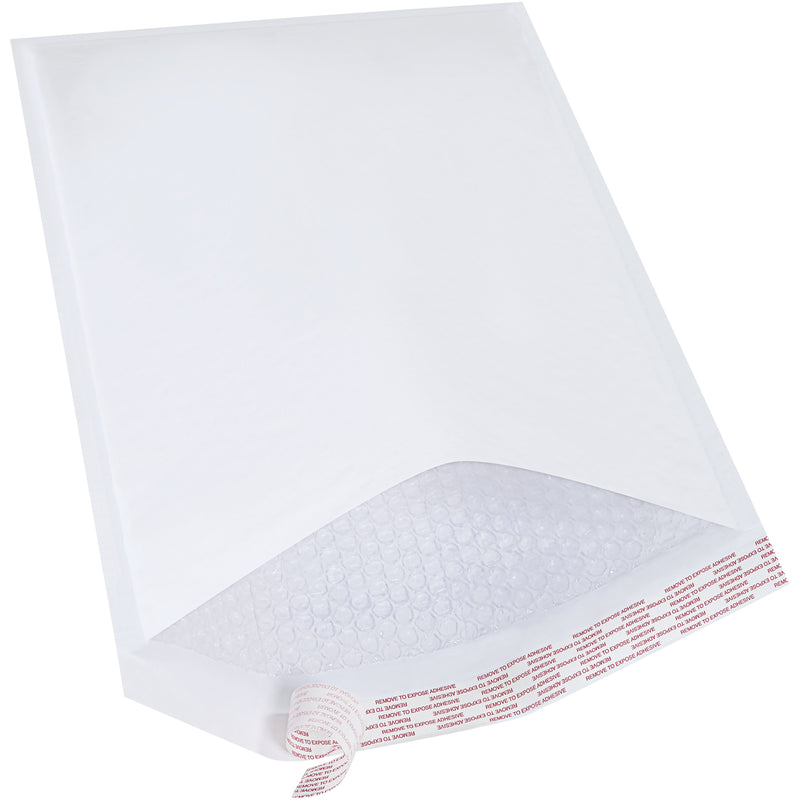 12 1/2 x 19" White #6 Self-Seal Bubble Mailers (B859WSS) Case Of 50