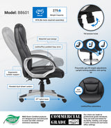 Boss "NTR" Executive LeatherPlus Chair (B8601) Each