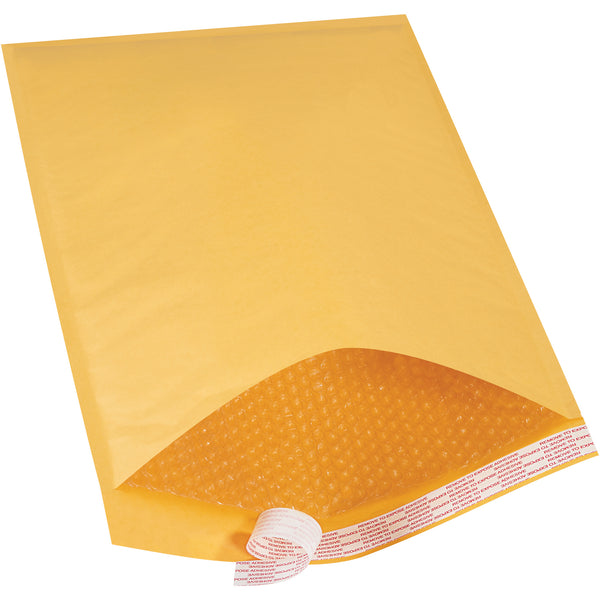14 1/4 x 20" Kraft #7 Self-Seal Bubble Mailers (B860SS) Case Of 50