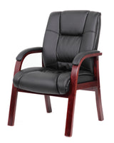 Boss Mid Back Wood Finished Guest, Accent or Dining Chair (B8999-M) Each