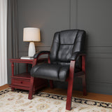 Boss Mid Back Wood Finished Guest, Accent or Dining Chair (B8999-M) Each