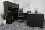 Boss Executive Caressoftplus Vinyl Chair with Metal Chrome Finish, Black (B9471-BK) Each