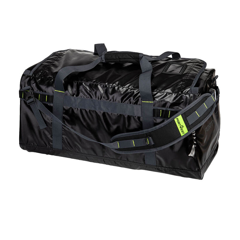 Portwest® PW3 70L Water-Resistant Duffle Bag, Black, Size  (B950BKR) Each