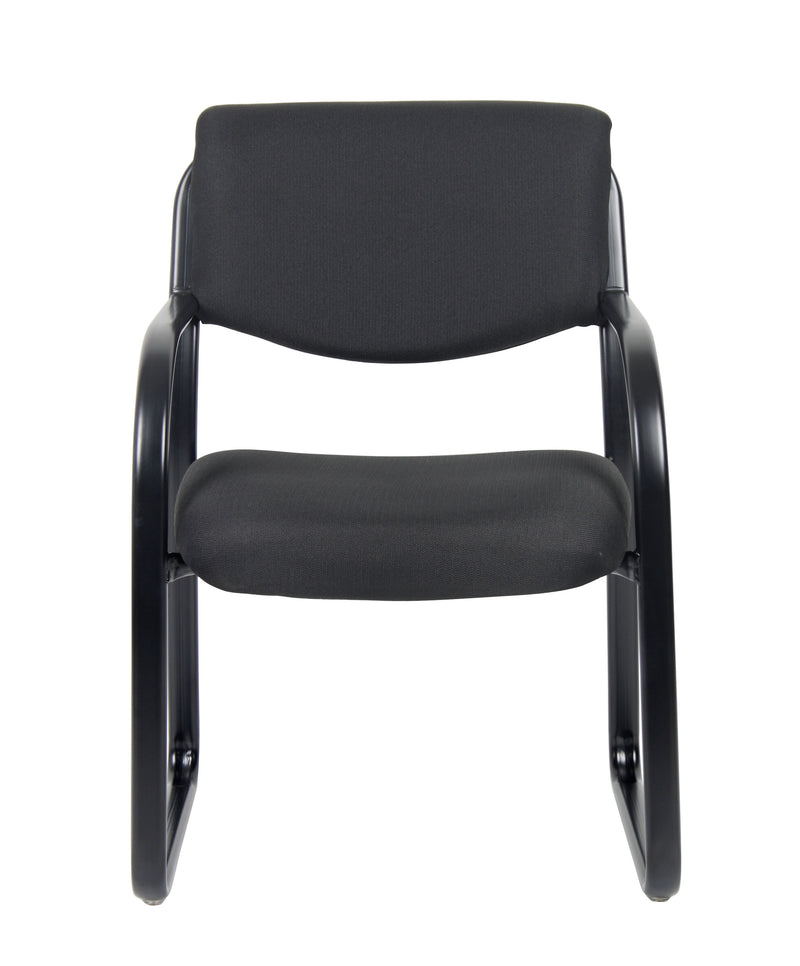 Boss Black Fabric Guest Chair (B9521-BK) Each