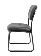 Boss Leather Sled Base Side Chair  (B9539) Each