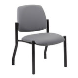 Boss Armless Guest Chair, 300 lb. weight capacity (B9595AM-GY) Each