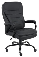 Boss Heavy Duty Double Plush CaressoftPlus Chair, 400 Lbs.  (B991-CP) Each