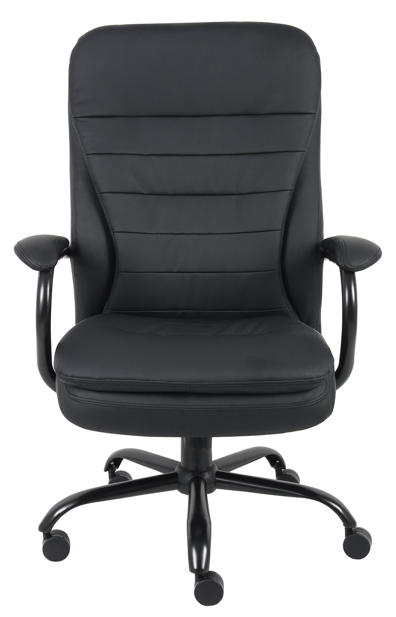Boss Heavy Duty Double Plush CaressoftPlus Chair, 400 Lbs.  (B991-CP) Each