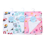 Arkwright Home® Baby Blanket 30x40 Mink/Sherpa Assorted, 24/Case (BABYBLANKET-ASST-CS) Case of 24