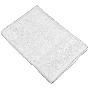 Arkwright Home Basic Arctic Bath Mat 20x40 White 5lb/dz (12/Pack) (P-BASIC-2040-5) 12/PK