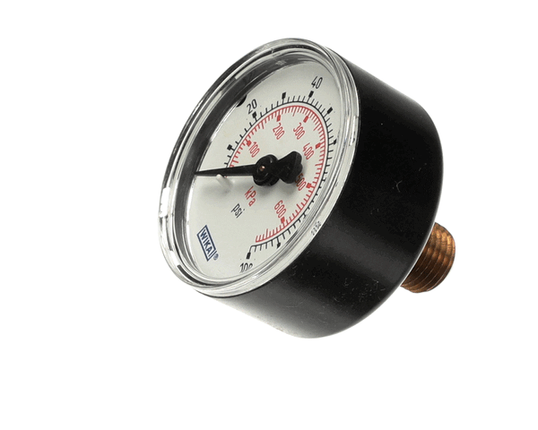 Baxter 01-100V17-00204 Gauge,Pressure 100 Psi-2Dia. (BAX01-100V17-00204) Each