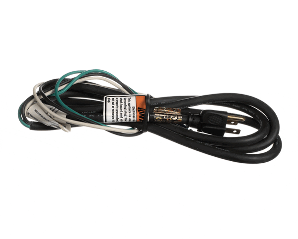 Baxter 01-1M5575-00001 Cord, Power - 120V (Black,8Ft) (BAX01-1M5575-00001) Each