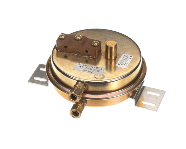 Baxter 01-1M5651-00018 Switch,Pressure-(Set .18W.C.) (BAX01-1M5651-00018) Each