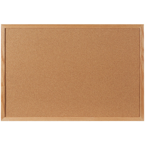 6 x 4' Cork Board with Oak Frame (BCW7248) Each