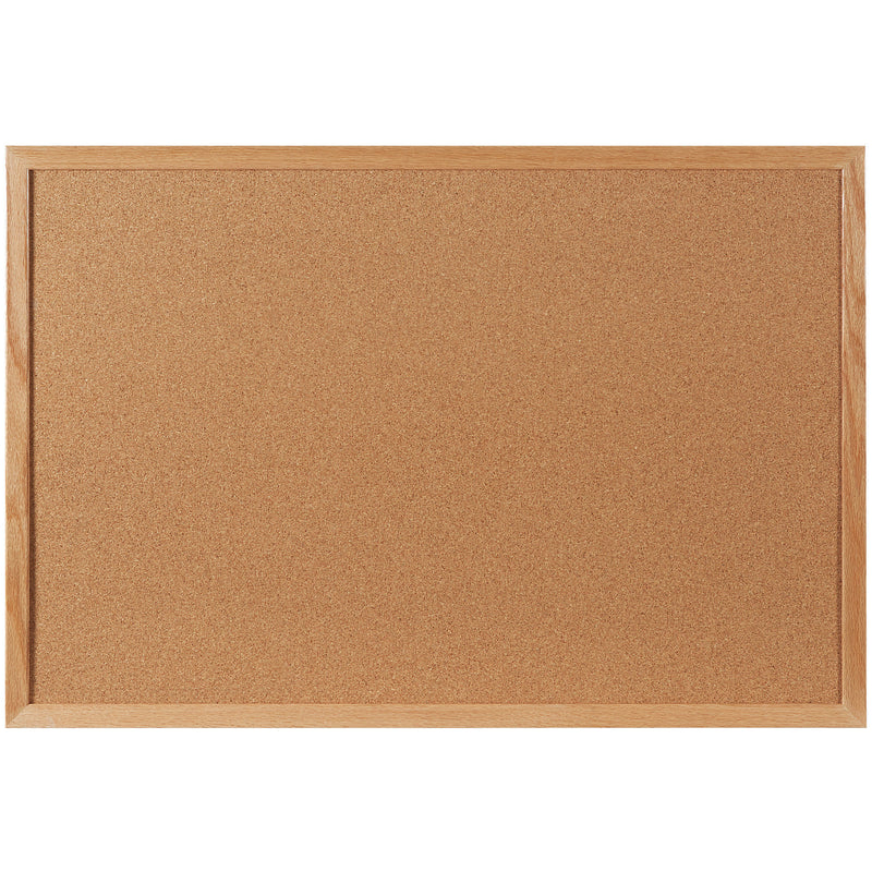 6 x 4' Cork Board with Oak Frame (BCW7248) Each