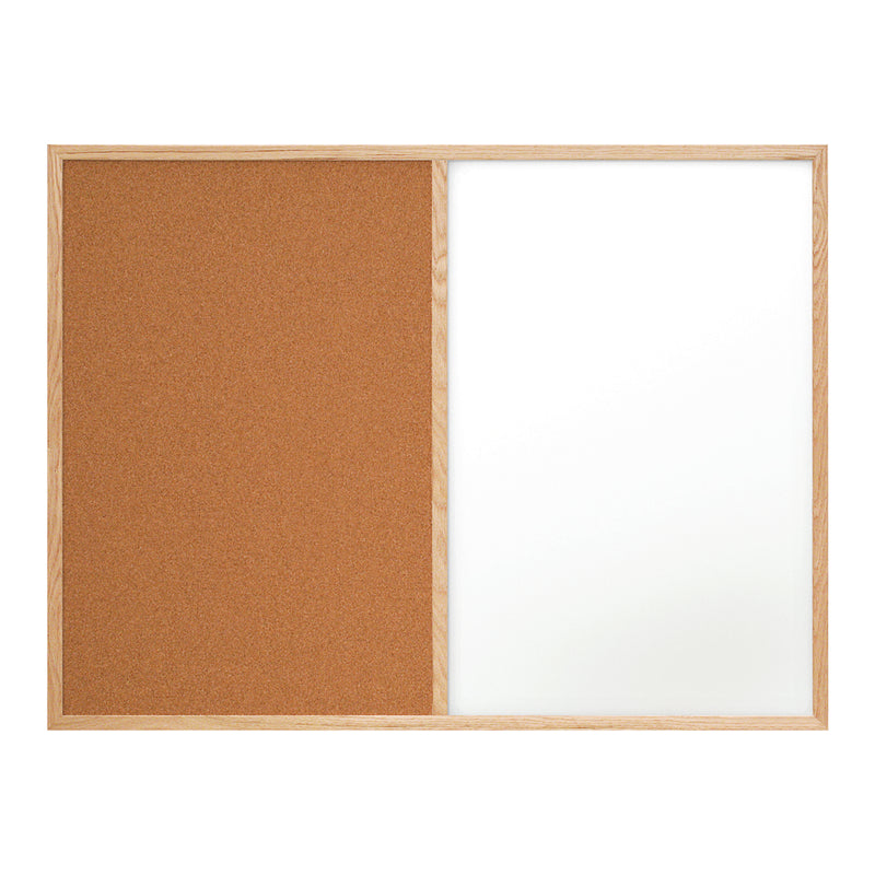 Combination Dry Erase/Cork Board 4 x 3' (BCWC4836) Each
