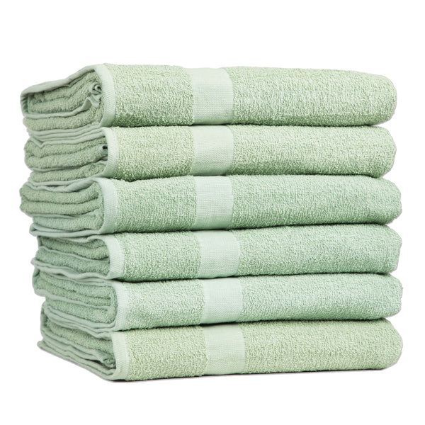 Arkwright Home Monarch Hospitality Pool Towel 36x68 Green (6/Pack) (P-BEACH-GRN-6PK) 6/PK
