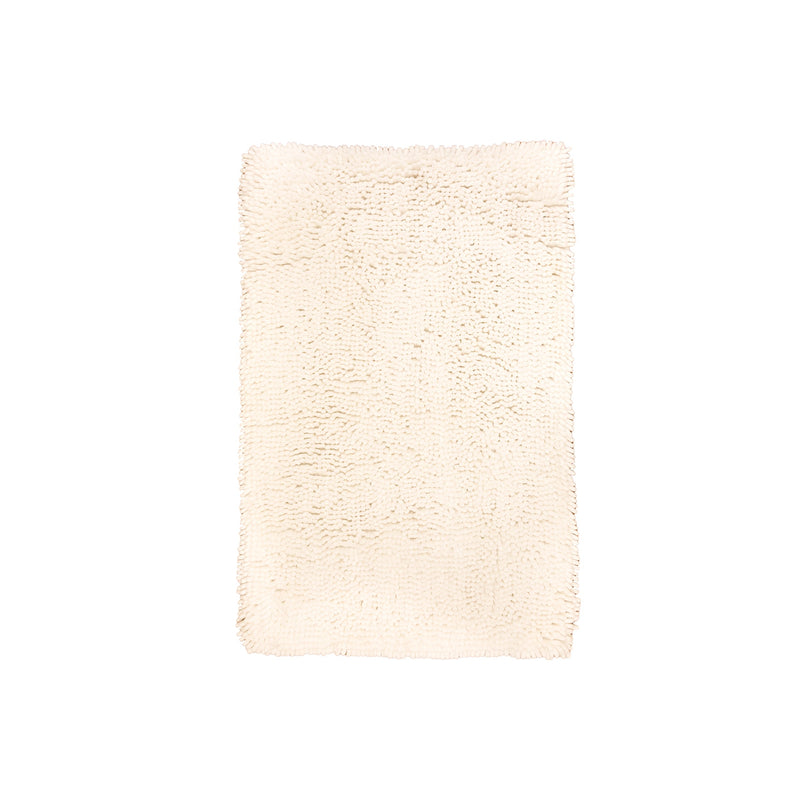 Arkwright Home Bella Bath Rug 21x34 White (BELLA-21X34-WH) 1/EA