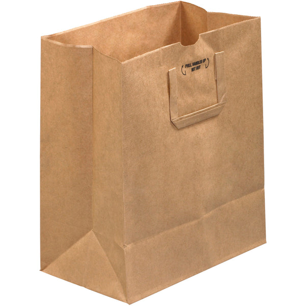 12 x 7 x 14" Flat Handle Grocery Bags (BGFH101D) Case Of 300