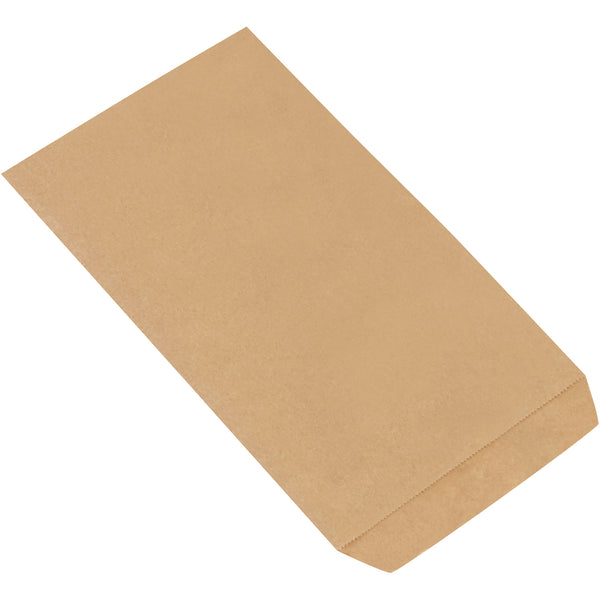 5 x 7 1/2" Kraft Flat Merchandise Bags (BGM100K) Case Of 4000