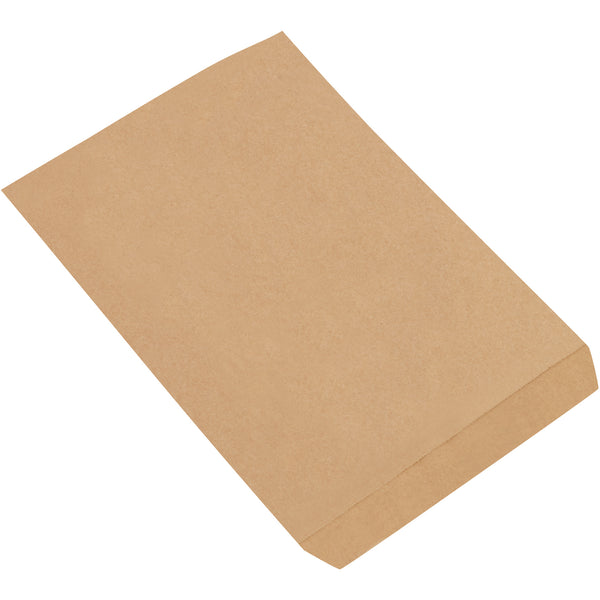 8 1/2 x 11" Kraft Flat Merchandise Bags (BGM103K) Case Of 2000