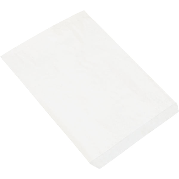 10 x 13" White Flat Merchandise Bags (BGM104W) Case Of 1000