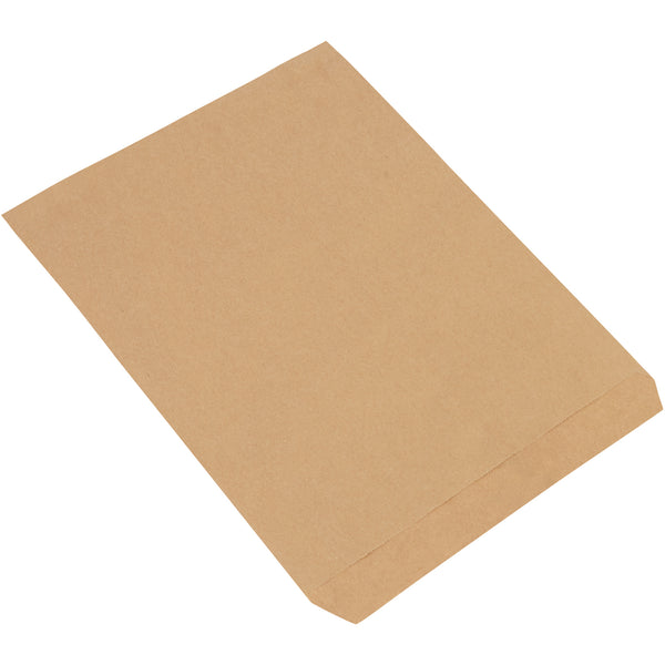 12 x 15" Kraft Flat Merchandise Bags (BGM105K) Case Of 1000