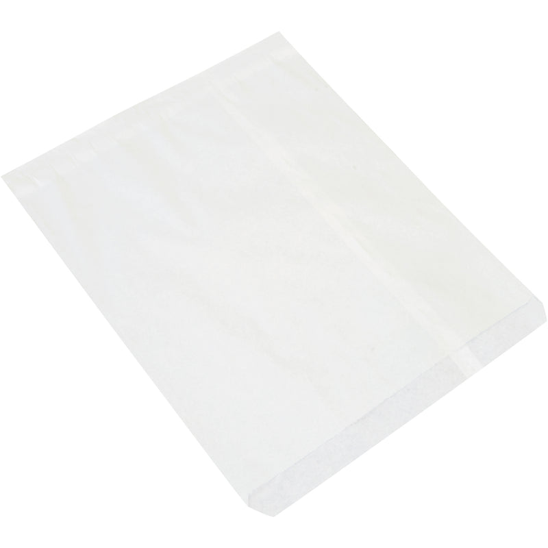 15 x 18" White Flat Merchandise Bags (BGM109W) Case Of 500