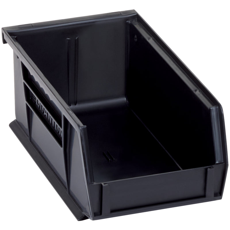 7 3/8 x 4 1/8 x 3" Black Conductive Bin Boxes (BINC110) Case Of 24