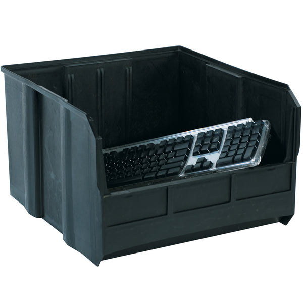 18 x 16 1/2 x 11" Black Conductive Bin Boxes (BINC113) Case Of 3