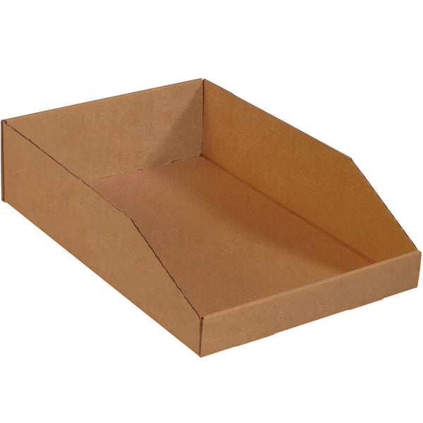 12 x 18 x 4 1/2" Kraft Bin Boxes (BINEB1812K) Bundle Of 50