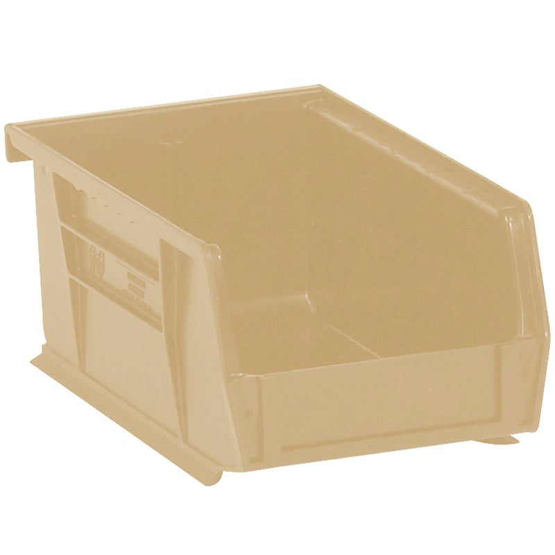 7 3/8 x 4 1/8 x 3" Ivory Plastic Stack & Hang Bin Boxes (BINP0743V) Case Of 24